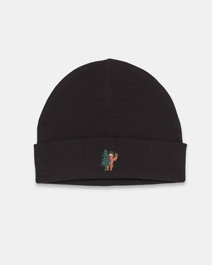 Black-Cotton-Beanie