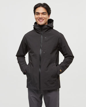 Black-Mens-Waterproof-Rain-Jacket