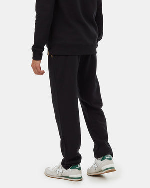 Black-Mid-Rise-Full-Length-Straight-Sweatpant