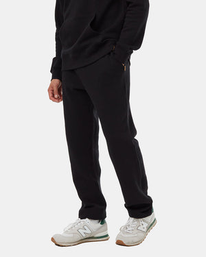 Black-Mid-Rise-Full-Length-Straight-Sweatpant