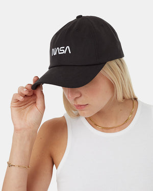 Black-Tencel-Embroidered-Patch-Low-Profile-Hat