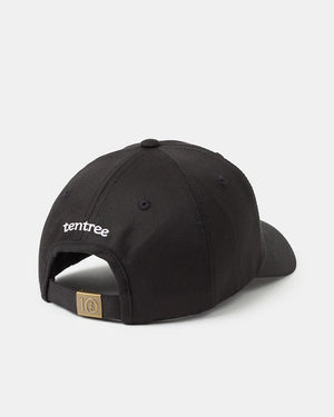 Black-Tencel-Embroidered-Patch-Low-Profile-Hat