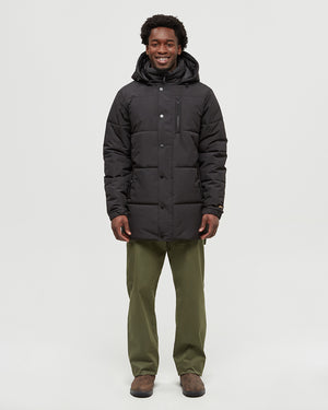 Black-Water-Repellent-Hooded-Puffer-Parka