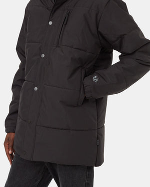 Black-Water-Repellent-Hooded-Puffer-Parka