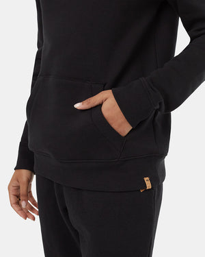 Black-Womens-Eco-Friendly-Pullover-Hoodie