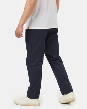 Blue-Mid-Rise-Full-Length-Straight-Pants