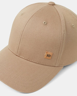 Brown-Adjustable-Cork-Baseball-Cap