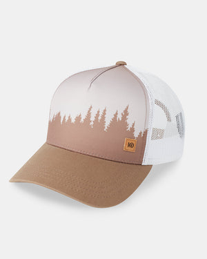 Brown-Adjustable-Mesh-Baseball-Cap