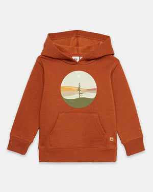 Brown-Organic-Cotton-Graphic-Hoodie