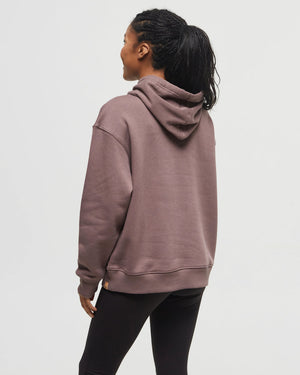 Brown-Relaxed-Fit-Hoodie