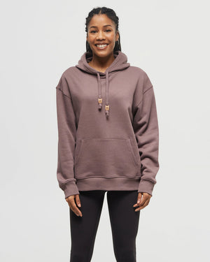 Brown-Relaxed-Fit-Hoodie