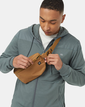 Brown-Sustainable-Water-Resistent-Hip-Bag