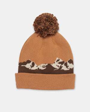 Camel-Organic-Cotton-Graphic-Pom-Beanie