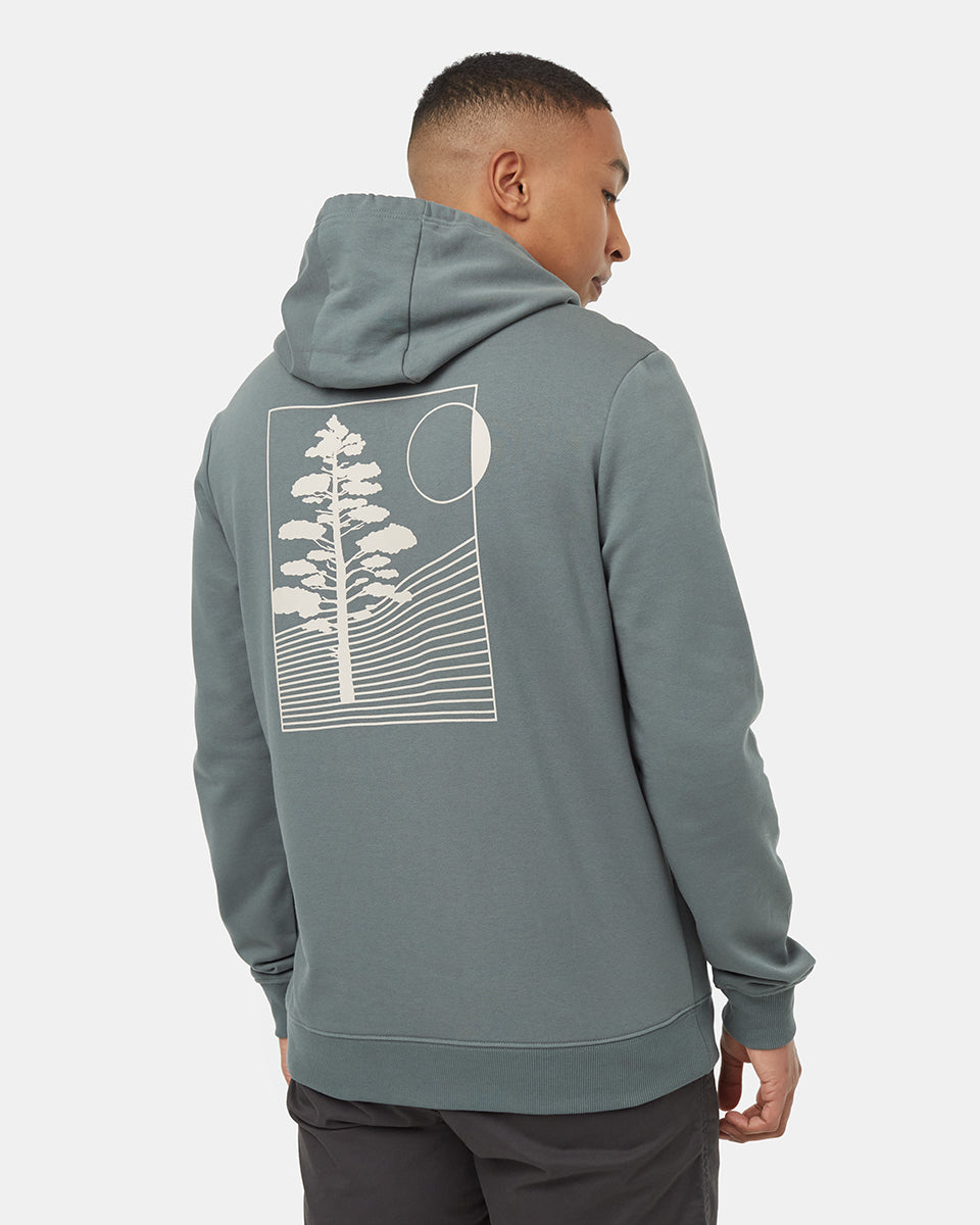 Linear graphic hoodie online