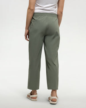 Green-Mid-Rise-Cropped-Straight-Leg-Pants