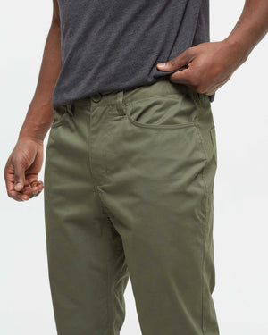 Green-Mid-Rise-Full-Length-Slim-Fit-Pant