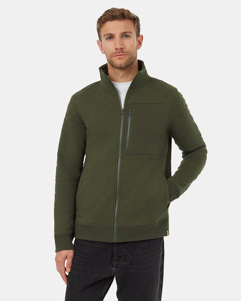 Mens Quilted Full Zip