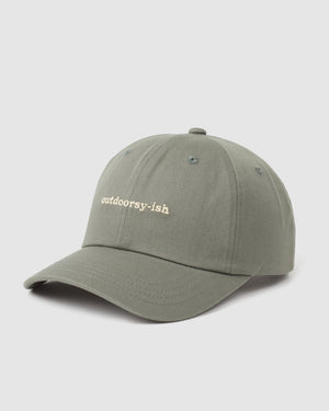 Green-Organic-Cotton-Low-Profile-Embroidered-Baseball-Cap