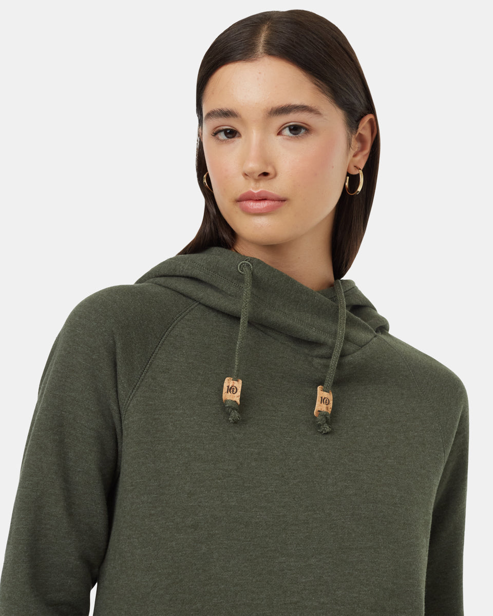 Womens Burney Hoodie Recycled Materials