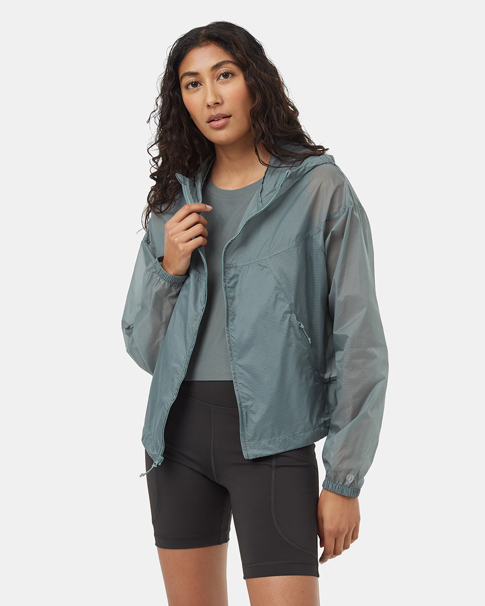 Womens Breeze Nylon Jacket Recycled Nylon