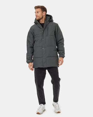 Green-Water-Repellent-Hooded-Puffer-Parka