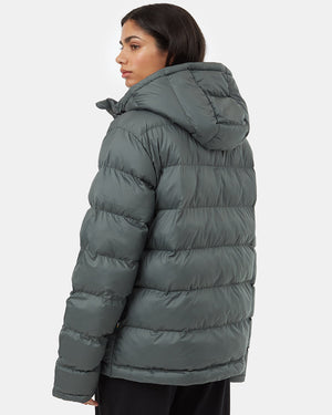 Green-Water-Resistant-Mid-Length-Puffer-Jacket