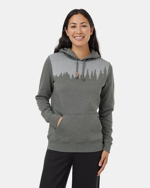 Green-Womens-Graphic-Pullover-Hoodie