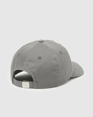 Grey-Adjustable-Low-Profile-Baseball-Cap