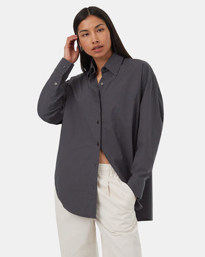 Grey-Organic-Cotton-Oversized-Collared-Shirt