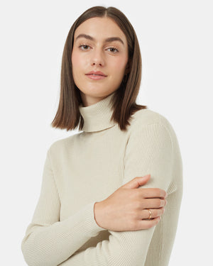 Oatmeal-Organic-Cotton-Turtleneck-Slim-Fit-Sweatshirt