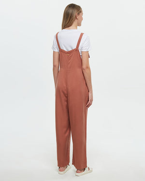 Orange-Adjustable-Straps-Jumpsuit