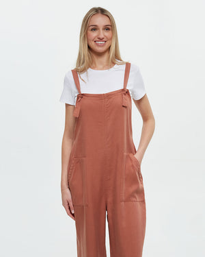 Orange-Adjustable-Straps-Jumpsuit