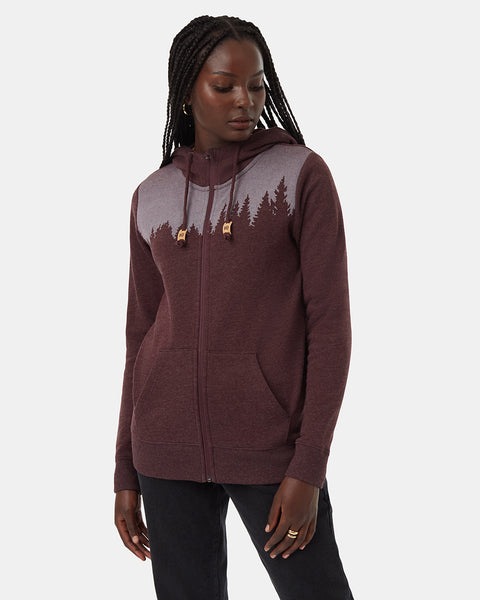 Womens Juniper Zip Hoodie Organic Cotton