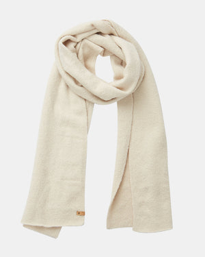 Beige-Fuzzy-Scarf