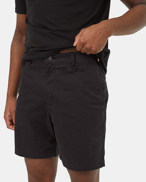 Black-Mens-Organic-Cotton-Twill-Shorts