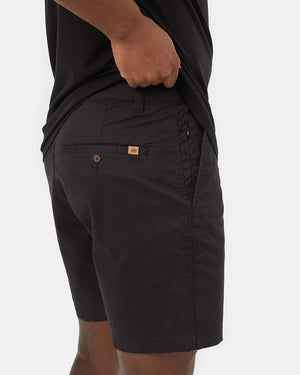 Black-Mens-Organic-Cotton-Twill-Shorts