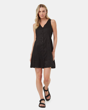 Black-Womens-Tencel-Cami-Dress