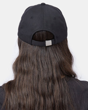 Black Organic Cotton Baseball Cap