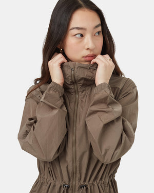 Brown-Sustainable-Hooded-Jacket