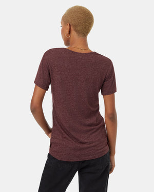 Burgundy-Women_s-Hemp-Scoop-Neck-Top