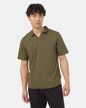 Green-Cotton-Polo-Shirt