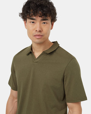 Green-Cotton-Polo-Shirt