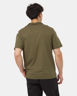 Green-Cotton-Polo-Shirt