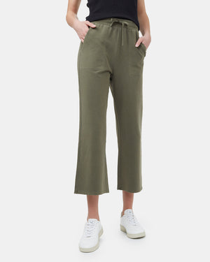 Green Women's Organic Cotton Joggers