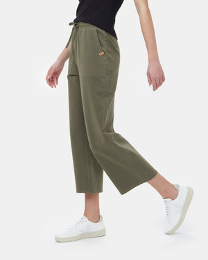 Green Women's Organic Cotton Joggers