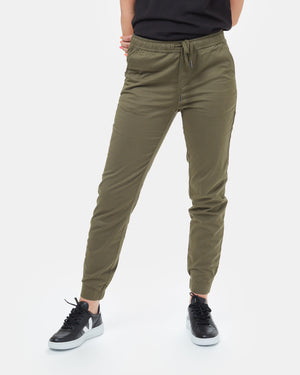 Green Women's Organic Cotton Joggers