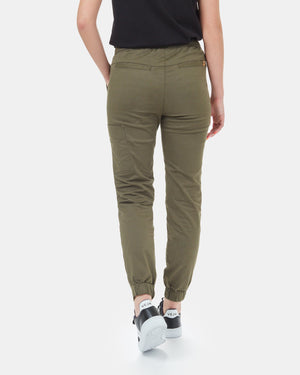 Green Women's Organic Cotton Joggers