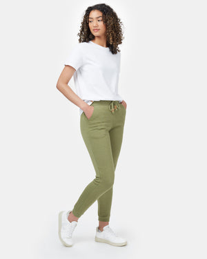 Green Women's Organic Cotton Sweatpants