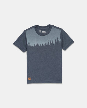 Kids-Treeline-graphic-blue-t-shirt-