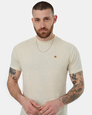 Oatmeal-Mens-Basic-Hemp-Tee-Crew-Neck